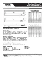 Предварительный просмотр 2 страницы APW Wyott FDLB-24 Specification Sheet