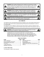 Предварительный просмотр 2 страницы APW Wyott GCB-18i Installation And Operating Instructions Manual