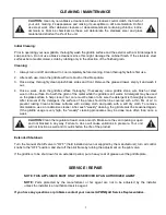 Preview for 7 page of APW Wyott GGM -24i Installation And Operating Instructions Manual