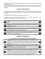 Preview for 2 page of APW Wyott GGT-24H Installation And Operating Instructions Manual