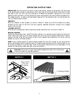 Preview for 9 page of APW Wyott HDCB-2424i Operating Instructions Manual