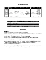 Preview for 4 page of APW Wyott HFW-1 Installation And Operating Instructions Manual