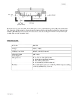 Preview for 8 page of APW Wyott IBB-05F User Manual