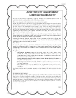 Preview for 10 page of APW Wyott IBB-05F User Manual