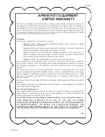 Preview for 11 page of APW Wyott IBB-05F User Manual