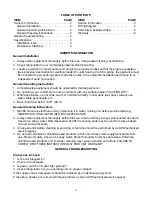 Preview for 2 page of APW Wyott IP30-rated L2+ W-3Vi Installation And Operating Instructions Manual