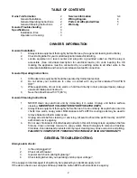 Preview for 2 page of APW Wyott RW-1V Installation And Operating Instructions Manual