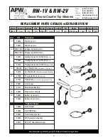 Preview for 5 page of APW Wyott RW-1V Installation And Operating Instructions Manual