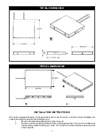 Предварительный просмотр 4 страницы APW Wyott TBTGDL Installation And Operating Instructions Manual