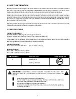 Preview for 4 page of APW Wyott VCG Installation And Operating Instructions Manual