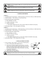 Предварительный просмотр 5 страницы APW Wyott X TRM-2 Owner'S Manual