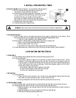 Предварительный просмотр 5 страницы APW Wyott XTRM-2 Installation And Operating Instructions Manual