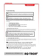 Preview for 9 page of AQ-Tron AQHF12-15 User Manual