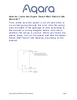 Preview for 3 page of Aqara Smart Wall Switch (No Neutral) Manual