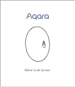 Aqara Water Leak Sensor Quick Start Manual предпросмотр