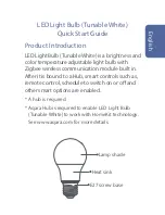 Preview for 3 page of Aqara ZNLDP12LM Quick Start Manual