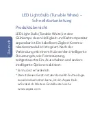 Preview for 8 page of Aqara ZNLDP12LM Quick Start Manual