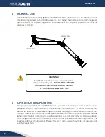 Предварительный просмотр 6 страницы AQC MAXAIR Manual