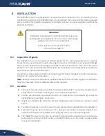 Preview for 10 page of AQC MAXAIR Manual