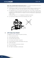 Preview for 14 page of AQC MAXAIR Manual