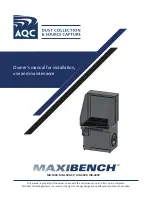 AQC MAXIBENCH MB-1000 Manual предпросмотр