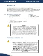 Предварительный просмотр 4 страницы AQC MAXIBENCH MB-1000 Manual