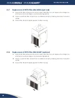 Предварительный просмотр 20 страницы AQC MAXICART Owner'S Manual