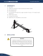 Предварительный просмотр 6 страницы AQC MAXIREACH-BD Owner'S Manual