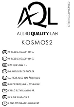 Предварительный просмотр 1 страницы AQL KOSMOS2 User Manual