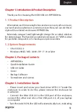 Preview for 11 page of aqprox! appHDD05 Series User Manual