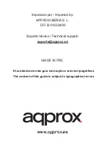 Preview for 37 page of aqprox! appHDD05 Series User Manual