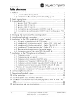 Preview for 2 page of Aqua Computer Aquaduct 240 PRO Operating And Assembly Manual