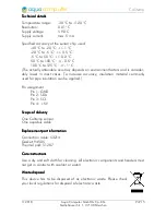 Preview for 2 page of Aqua Computer Calitemp User And Installation Manual