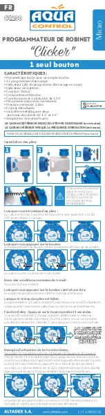 Preview for 3 page of Aqua Control Clicker Quick Start Manual