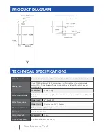 Preview for 2 page of Aqua Cooler WM4F Use And Care Manual