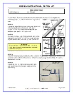 Предварительный просмотр 7 страницы Aqua Creek Products F-03EZPL Installation, Assembly And Operation Manual