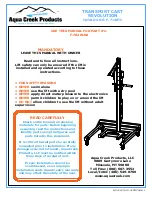 Aqua Creek Products F-714RTC Quick Start Manual preview