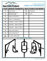 Preview for 3 page of Aqua Creek Products F-EZPL2 Manual