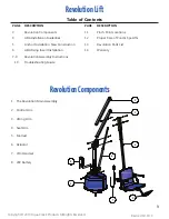 Preview for 3 page of Aqua Creek Products Revolution F-702RLNA-03 Manual