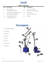 Preview for 2 page of Aqua Creek Products Titan F-600TLNA-01 Manual