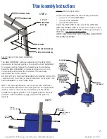 Preview for 7 page of Aqua Creek Products Titan F-600TLNA-01 Manual