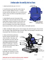 Предварительный просмотр 8 страницы Aqua Creek Ambassador Pool Lift Manual