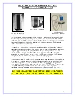 Preview for 6 page of Aqua Creek F-004PLB-23 Installation And Operating Instructions Manual