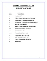 Preview for 2 page of Aqua Creek F-004PPPB-AT1 Installation And Operating Instructions Manual