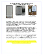 Preview for 6 page of Aqua Creek F-004PPPB-AT1 Installation And Operating Instructions Manual