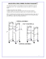 Предварительный просмотр 4 страницы Aqua Creek Under Water Walker F-605UW User Manual