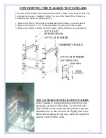 Предварительный просмотр 6 страницы Aqua Creek Under Water Walker F-605UW User Manual