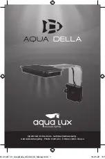AQUA DELLA Aqua Lux Operation Instructions Manual preview