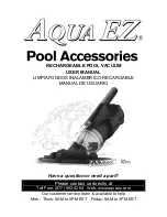 Aqua EZ RVP31 User Manual предпросмотр