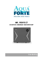 AQUA FORTE MR. PERFECT SC964 User Manual предпросмотр